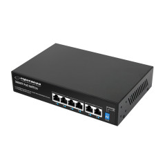 ENS105 Esperanza switch med 6 portar PoE 10/100 60W spinner | HandlaSmidigt.se