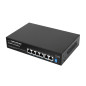 ENS107 Esperanza switch med 6 portar, PoE 10/100/1000 65W Goliath.