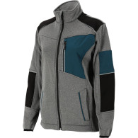 Bluza damska szar.-czar.- turkus., '2xl', ce, lahti
