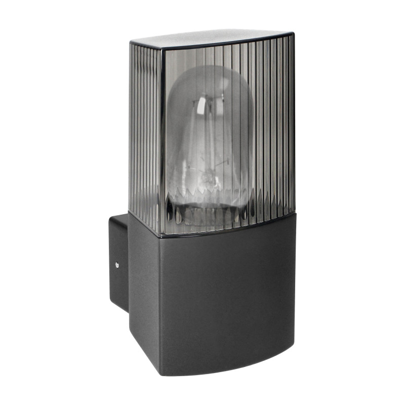 PEONIA trädgårdsarmatur, E27, max 15W, IP54, svart