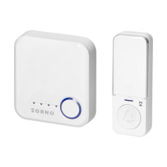 JAG FORTSÄTTER AC SOS, trådlös nätverksringklocka, Wi-Fi, batterilös ingångsknapp, batteridriven SOS-knapp, inlärningssystem…