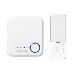 JAG FORTSÄTTER AC SOS, trådlös nätverksringklocka, Wi-Fi, batterilös ingångsknapp, batteridriven SOS-knapp, inlärningssystem…