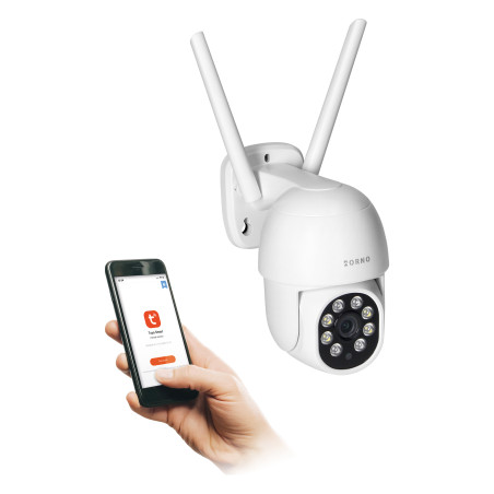 Yttre roterande kamera, 4MP, Wi-Fi, minne, tvåvägskommunikation | HandlaSmidigt.se