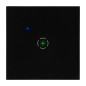 Inbyggnadsswitch enkel Wi-Fi Tuya Smart Home, svart