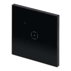 Inbyggnadsswitch enkel Wi-Fi Tuya Smart Home, svart | HandlaSmidigt.se