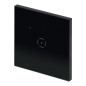 Inbyggnadsswitch enkel Wi-Fi Tuya Smart Home, svart