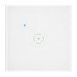 Inbyggnad enkel WiFi-strömbrytare Tuya Smart Home, vit