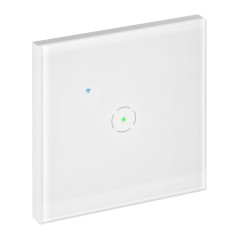Inbyggnad enkel WiFi-strömbrytare Tuya Smart Home, vit | HandlaSmidigt.se
