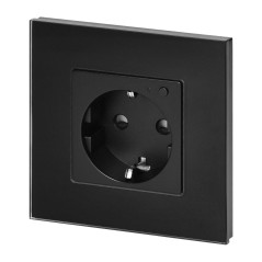 Utomhus Smart Wi-Fi-enhet, Schuko, svart | HandlaSmidigt.se