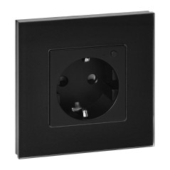 Utomhus Smart Wi-Fi-enhet, Schuko, svart | HandlaSmidigt.se