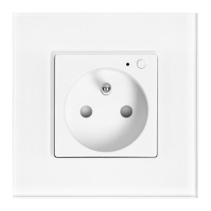 Tuya Smart Wi-Fi enkelspoligt uttag, vitt | HandlaSmidigt.se