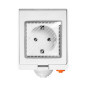 Ytmonterat uttag IP55 Tuya Smart Wi-Fi, Schuko