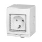 Ytmonterat uttag IP55 Tuya Smart Wi-Fi, Schuko