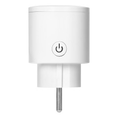 Trådlöst Tuya Smart Wi-Fi-uttag, Schuko, vitt | HandlaSmidigt.se