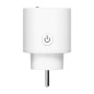 Trådlöst Tuya Smart Wi-Fi-uttag, vitt