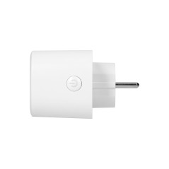 Trådlös dubbel Tuya Smart Wi-Fi-uttag, Schuko, vit | HandlaSmidigt.se