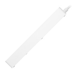 Förlängningssladd med 3 jordade uttag och 2xUSB-strömbrytare, Tuya Smart Wi-Fi, vit.