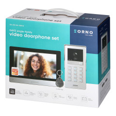 GAYD, enkelvilla videodörrtelefon, 2-trådig, 8', Wi-Fi, pekskärm, 2MP Full HD, RFID, krypterare | HandlaSmidigt.se