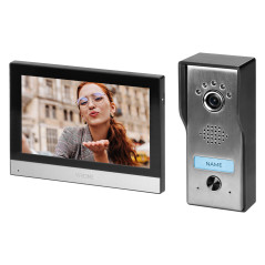 ACERO, enkelvilla videodörrtelefon set, 4-trådig, 7', pekskärm, Full HD | HandlaSmidigt.se