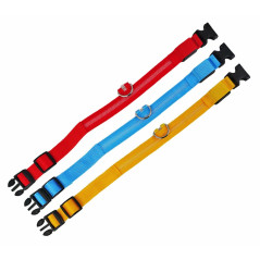 AG232B Lysande LED-halsband 34-42cm gult