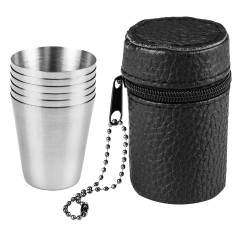 Turistglas 6 stycken, fodral | HandlaSmidigt.se