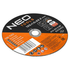 Skärskivor för metall/INOX 125 x 1.0 x 22,2 mm, 41 A60-S-BF, 25 st. per kartong. Tillverkad i PL.