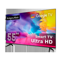 TV Kruger&Matz 55' UHD Google TV DVB-T2/T/C H.265 HEVC

Please note that this translation is a direct conversion of the text pro