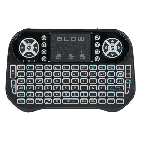 84-256- Trådlöst tangentbord 2,4 GHz+bluetooth miniks-6 +touchpad