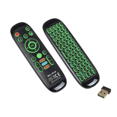 84-257- Trådlöst tangentbord 2,4 GHz ks-5 med fjärrkontroll