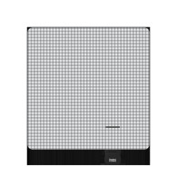 Picknickfilt med isolering 200x200 cm TEESA - grå rutig