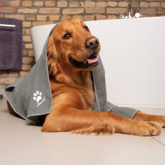 Handduk i mikrofiber XL, Vileda, Pet Pro | HandlaSmidigt.se