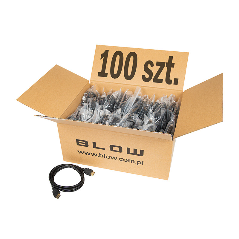 92-672- HDMI-HDMI-anslutning 4k 1,5m 100 stycken