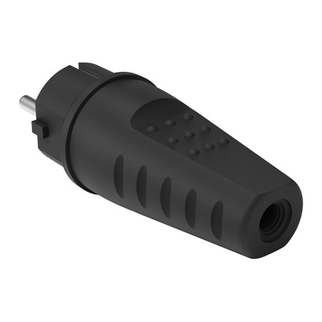 98-155- Plugg wt-54 pr rak svart tät gummiförsegling