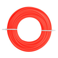 Tråd till trimmer, rund, Ø 2,4 mm, längd 15 m.