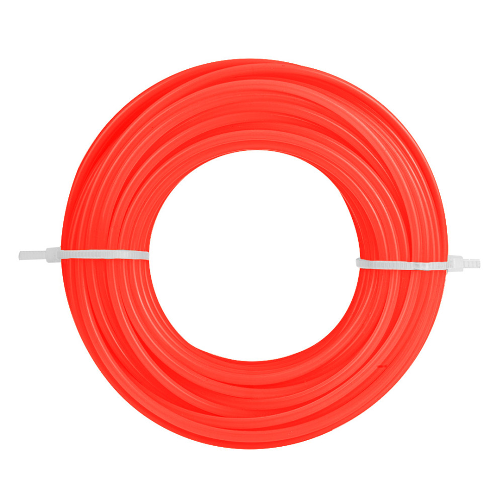 Tråd till trimmer, rund, Ø 2,4 mm, längd 15 m. Tråd till trimmer, rund, Ø 2,4 mm, längd 15 m.