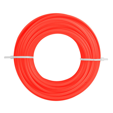 Tråd till trimmer, rund, Ø 2,4 mm, längd 15 m.