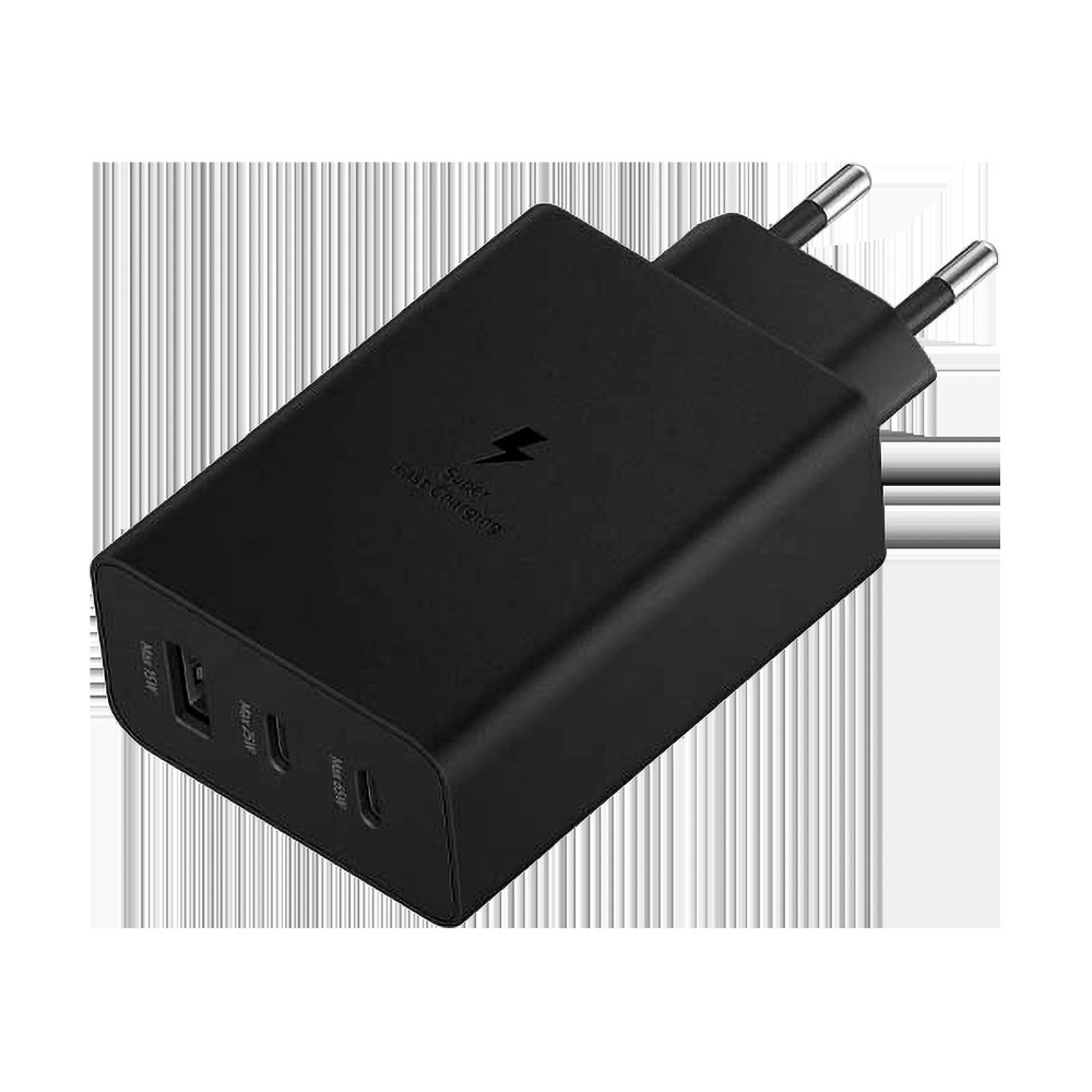 Nätadapter med Power Delivery- och Quick Charge-funktion 65W svart Nätadapter med Power Delivery- och Quick Charge-funktion 65W svart