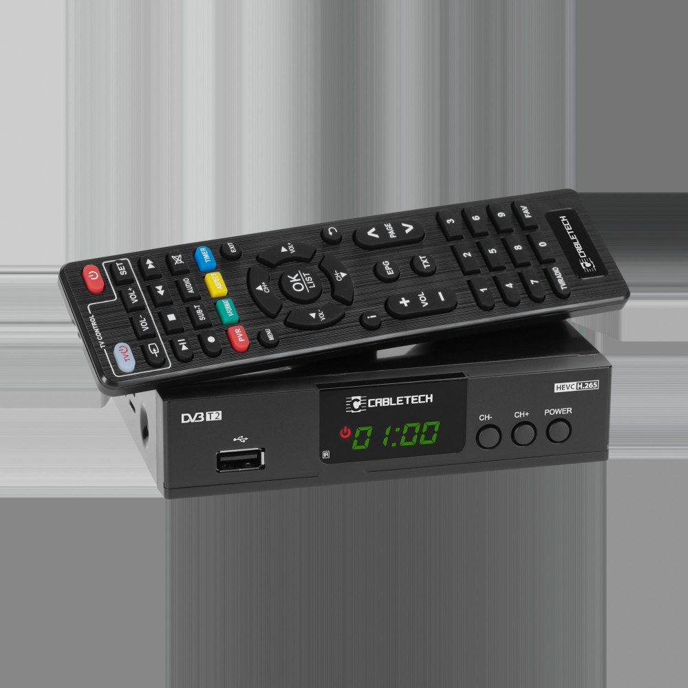 Tuner DVB-T2 H.265 HEVC Cabletech

Tuner DVB-T2 H.265 HEVC Cabletech