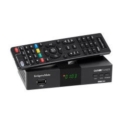 Tuner DVB-T2 H.265 HEVC Kruger&Matz

Tuner DVB-T2 H.265 HEVC Kruger&Matz