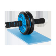Kółko podwójne, roller do ćwiczeń mięśni brzucha AB Wheel AB-2 , REBEL ACTIVE