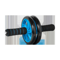 Kółko podwójne, roller do ćwiczeń mięśni brzucha AB Wheel AB-2 , REBEL ACTIVE