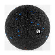 Massageboll 12cm, svart-blå färg, EPP-material, REBEL ACTIVE