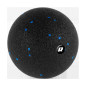 Massageboll 12cm, svart-blå färg, EPP-material, REBEL ACTIVE