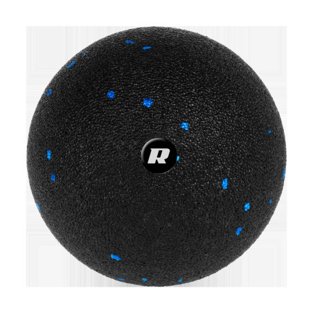 Massageboll 12cm, svart-blå färg, EPP-material, REBEL ACTIVE