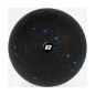 Massageboll 12cm, svart-blå färg, EPP-material, REBEL ACTIVE