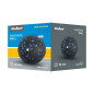 Massageboll 12cm, svart-blå färg, EPP-material, REBEL ACTIVE