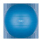 Gymnastikboll för rehabilitering 55 cm med handpump, blå färg, REBEL ACTIVE.