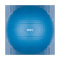 Gymnastikboll för rehabilitering 75 cm med handpump, blå färg, REBEL ACTIVE.