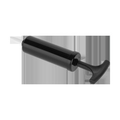 Gymnastikboll för rehabilitering 75 cm med handpump, blå färg, REBEL ACTIVE.