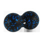 Massage roller set, roller, ball, duoball, 3 pieces, black-blue color, EPP material, REBEL ACTIVE. 

(Massagerullset, rulle, bol